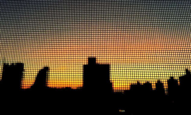 new york city sunset sunrise mindfulness screen skyline