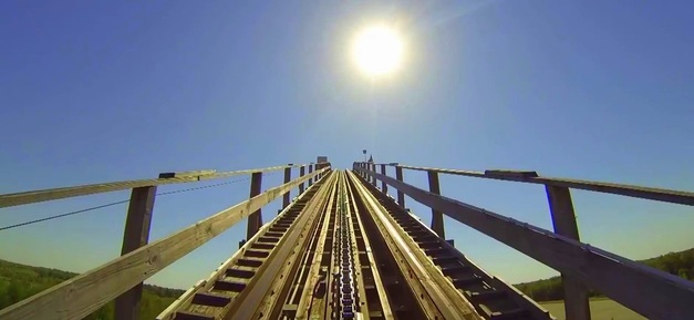 ups and downs of life roller coaster overwhelming bad day